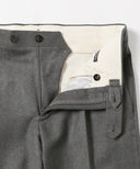 GERMANO × BEAMS F / 別注 サキソニー 1プリーツ スラックス