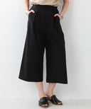 Ray BEAMS / 1タック ワイド クロップド パンツ