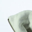 maturely / Cuff Cord Halfzip Jersey