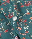 International Gallery BEAMS / カスタムスリム フラワー クレリック タブカラーシャツ