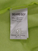 BEAMS BOY / ミリタリー リブ ヘンリーネック ロングスリーブ