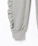 Ray BEAMS / スウェット フリル ライン パンツ