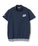 ARK SIDE DONUTS × BEAMS GOLF / 別注 ストレッチ フラッグロゴ モックネック シャツ