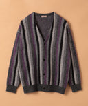 BEAMS LIGHTS / モヘヤ ジャカード カーディガン