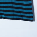 JOHN SMEDLEY × BEAMS F  / 別注 30ゲージ コットン ボーダー クルーネックニット