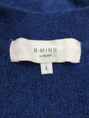B:MING by BEAMS / 5ゲージ ダブルジャガード Vネックカーディガン