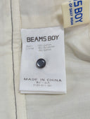 BEAMS BOY / バックトゥフロント コットン ボレロ ショートスリーブ