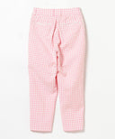 BEAMS BOY / ストレッチ サッカー ギンガム スラックス