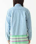 orSlow × BEAMS BOY / 別注 ショート シャンブレー シャツ