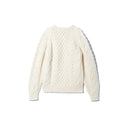 BEAMS F / ケーブル クルーネックニット