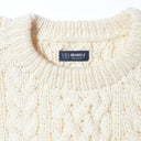 BEAMS F / ケーブル クルーネックニット