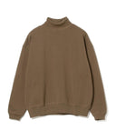 BEAMS HEART / ビッグ タートルネック スウェット