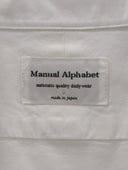 MANUAL ALPHABET / オックスフォード レギュラーカラー シャツ