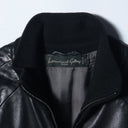 QUATTOROCCHI / レザー スタンドブルゾン