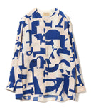 maturely / Naval Switch Blouse