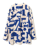 maturely / Naval Switch Blouse
