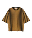 BEAMS LIGHTS / スプレンダーツイスト ボーダーTシャツ