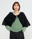 BEAMS JAPAN / ドロワーズ 6分袖 ブラウス