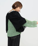 BEAMS JAPAN / ドロワーズ 6分袖 ブラウス