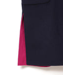 Demi-Luxe BEAMS / ストール付き リバーシブルコート