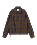 BEAMS JAPAN / インディゴ オンブレチェック ブルゾン