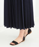 Demi-Luxe BEAMS / ランダムプリーツ スカート