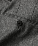 GERMANO × BEAMS F / 別注 フランネル 1プリーツ ワイドスラックス