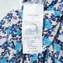 sacai luck / リブ付き 総柄 ブラウス