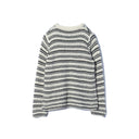 BATONER / ミックスヤーン クルーネックニット