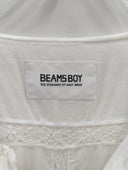 BEAMS BOY / ヴィンテージ レース シャツ