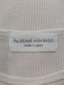 Ray BEAMS / リブ タンクトップ