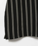 TA CA SI / STRIPE オープンカラーシャツ