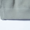 crepuscule / Moss Stitch Long Sleeve Crew