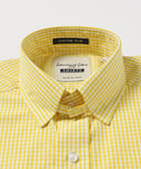 International Gallery BEAMS / カスタムスリム ギンガムチェック タブカラーシャツ