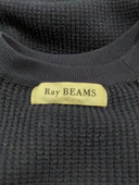 Ray BEAMS / ワッフル編み クルーネック プルオーバー