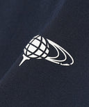 BEAMS GOLF / スリーブラインロゴ 裏起毛 モックネック シャツ