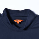BEAMS GOLF / スリーブラインロゴ 裏起毛 モックネック シャツ