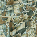 BEAMS HEART / レトロプリント オープンカラー シャツ