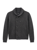 three dots / Shawl Collar Cardigan