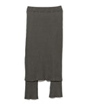 R JUBILEE / Rib Skirt Pant