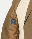 BEAMS F / SONDRIO コットンリネン 3ボタン スーツ