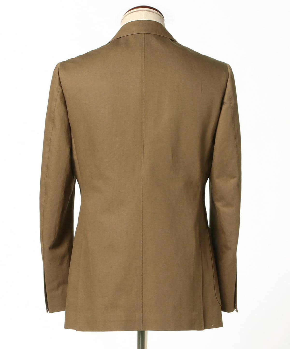 BEAMS F / SONDRIO コットンリネン 3ボタンスーツ / 48 / BROWN
