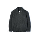 Demi-Luxe BEAMS / カウチン ジップ カーディガン
