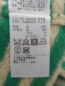 BEAMS BOY / 7ゲージ ボーダー クルーネック ニット