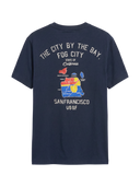 BEAMS HEART / スーベニア プリント Tシャツ