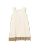 Ray BEAMS / フリンジ ヘム タンクトップ