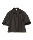 EFFE BEAMS / タックカラー ブラウス