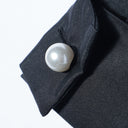 EFFE BEAMS / タックカラー ブラウス