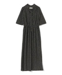 Demi-Luxe BEAMS / ダブルシャーリング ドット ワンピース