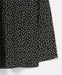 Demi-Luxe BEAMS / ダブルシャーリング ドット ワンピース